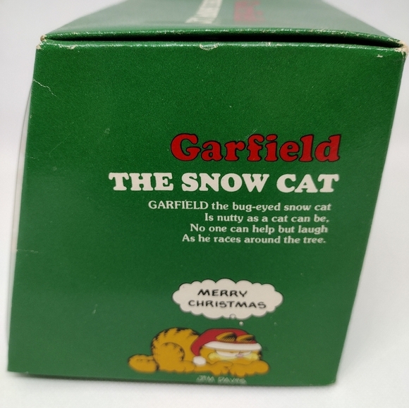 Vintage Garfield The Snow Cat Christmas Ornament - Picture 2 of 5